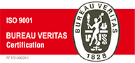 Certificado ISO 9001 de Bureau Veritas Certificado ISO 9001 de Bureau Veritas