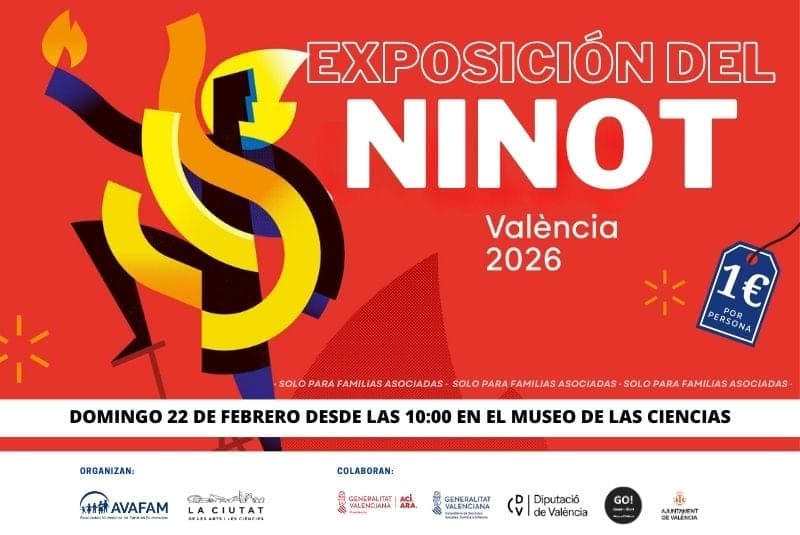 Visita a la Exposición del Ninot 2026 en familia