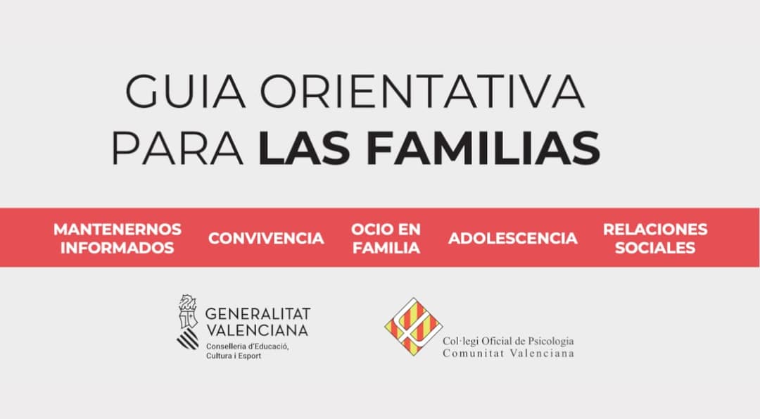 Guía orientativa para las familias durante el periodo del Covid-19