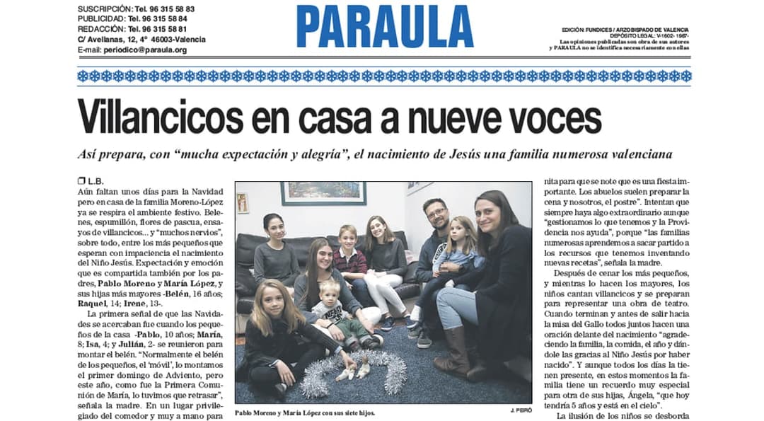 Villancicos en casa a nueve voces