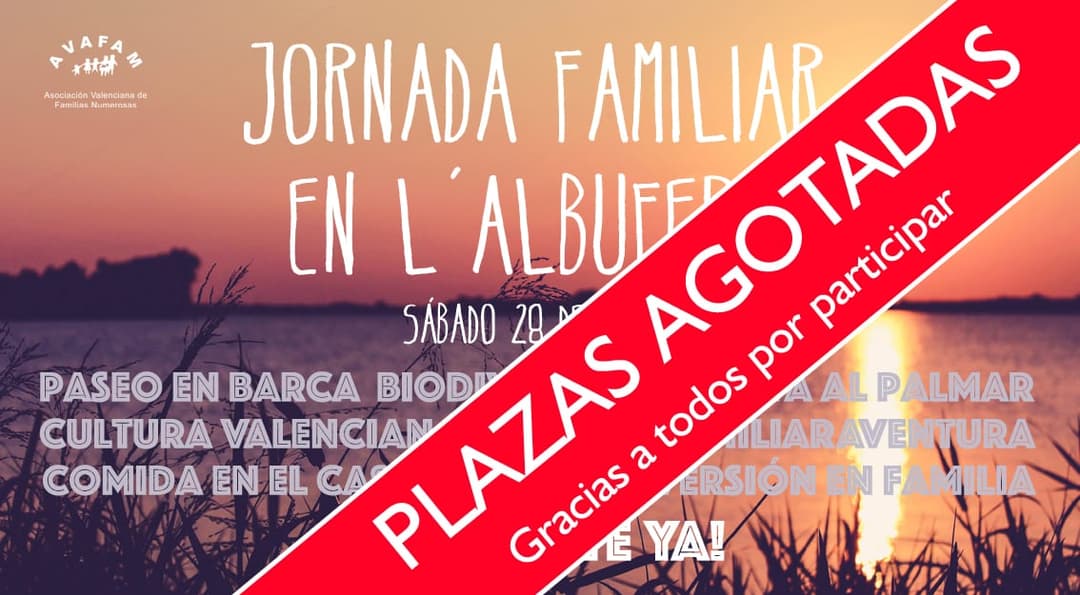 JORNADA FAMILIAR DE AVAFAM EN L’ALBUFERA