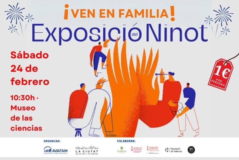 Ven a la Exposición del Ninot con AVAFAM