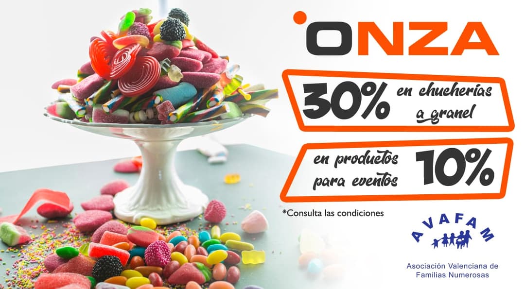 Empieza a disfrutar de tus «Chuches» favoritas con ONZA