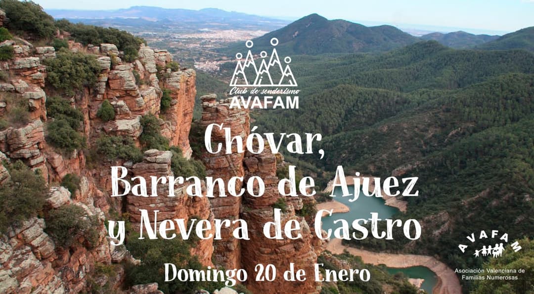 Arrancamos las salidas del Club de Senderismo de AVAFAM (CAMBIO DE EXCURSIÓN)