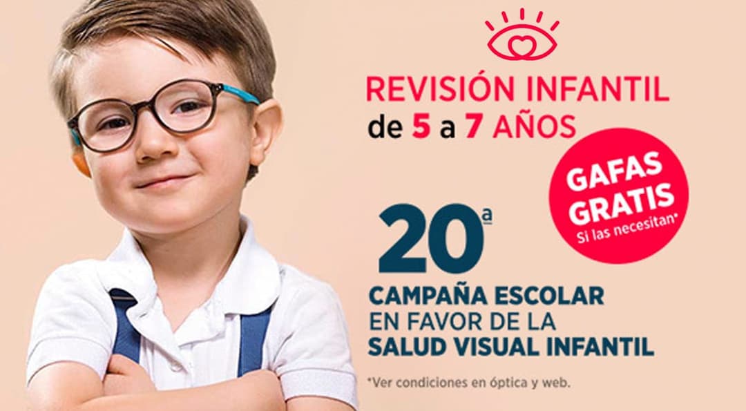 20ª Campaña escolar a favor de la salud visual infantil