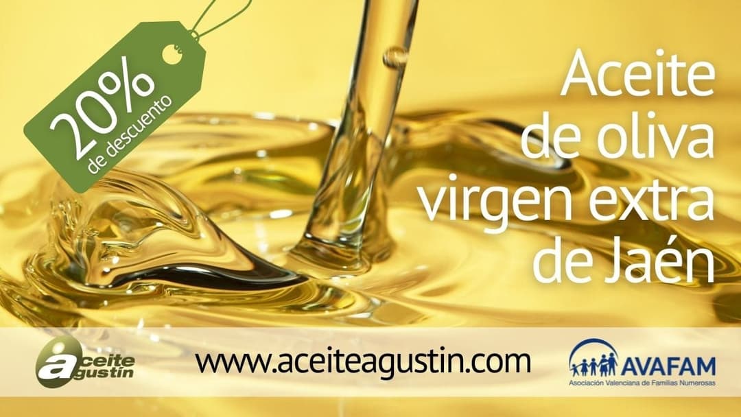 Aceite Agustín quiere que tengas lo mejor para esta Navidad