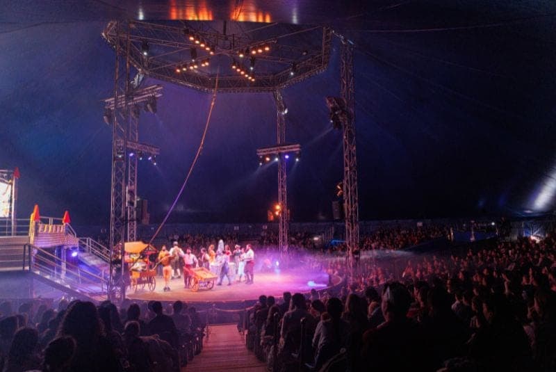 2000 socios de Avafam disfrutan, un año más, de la magia del circo en Navidad
