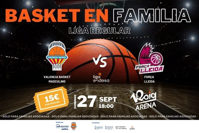 🏀 ¡Vuelve el Basket ABC en Familia con AVAFAM 27 SEPT!