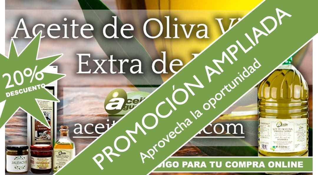 Aceite Agustín amplía su promoción hasta el 15 de Marzo
