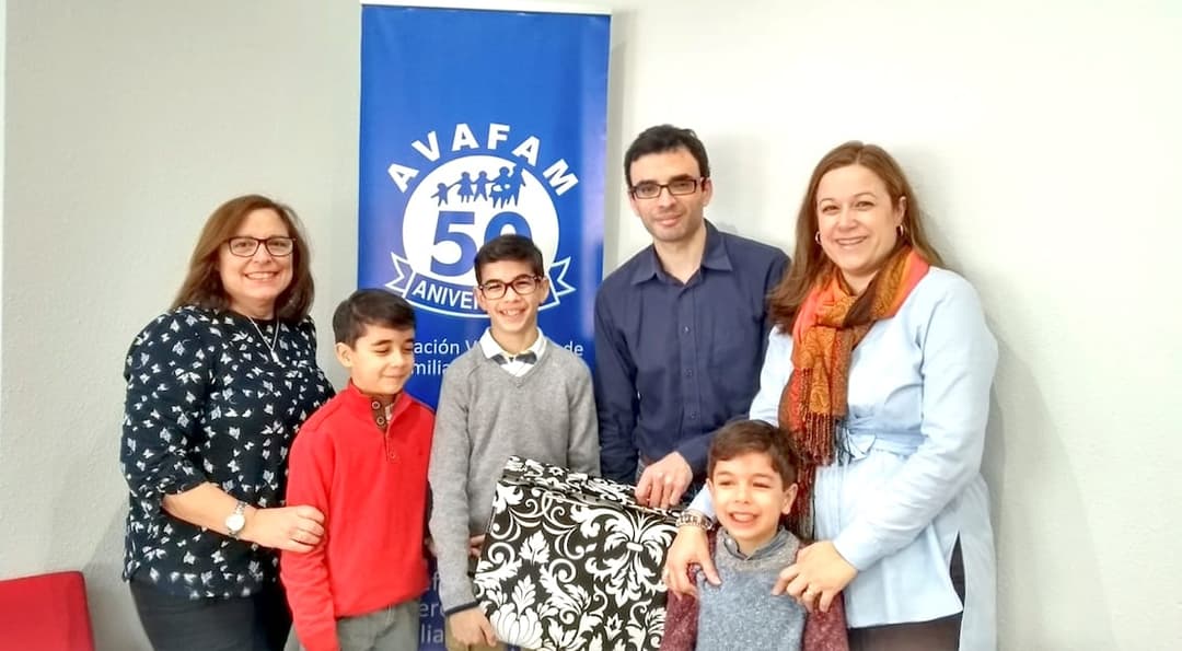 ¡¡¡La Familia Ruiz Díaz ya ha recogido su premio!!!