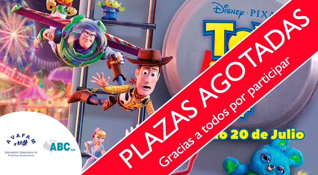 Agotadas las entradas para Toy Story 4