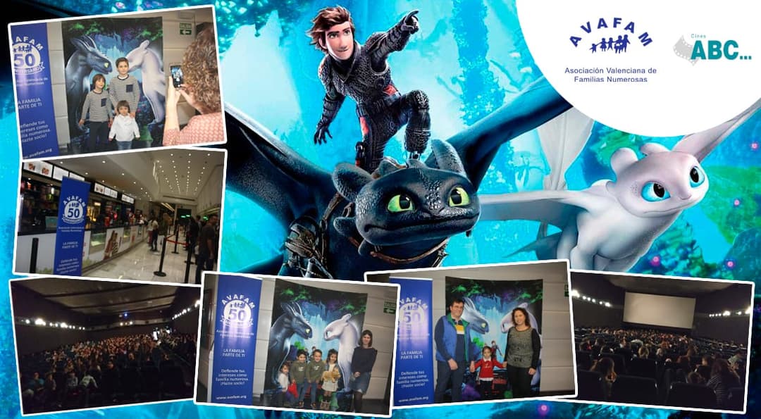 «Como entrenar a tu dragón 3» una matinal de cine para toda la familia
