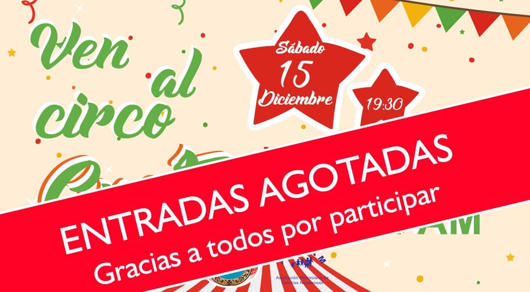 ¡¡¡Entradas Agotadas para todas las sesiones!!!