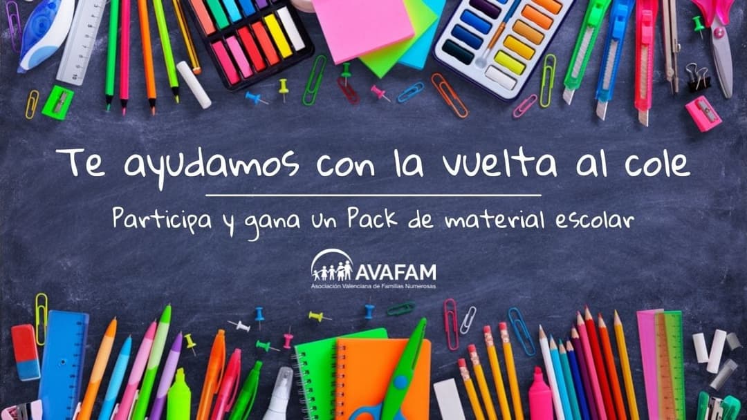Participa en el concurso de vuelta al cole y cumple tus sueños