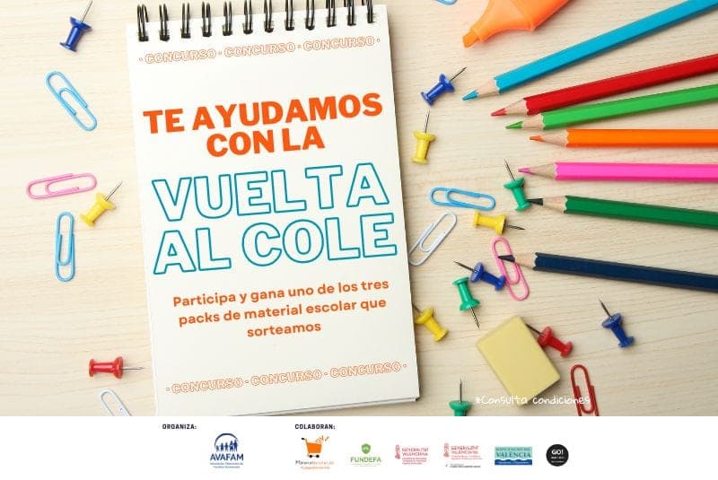 Participa y gana uno de los tres packs de material escolar que sorteamos