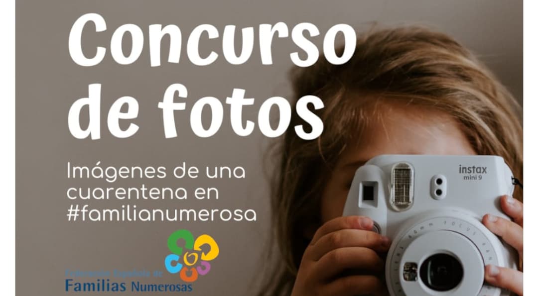 Concurso de fotos «Grandes familias, grandes momentos»: Imágenes de una cuarentena en familia numerosa