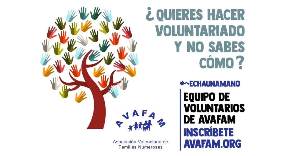 Apúntate al Voluntariado de AVAFAM
