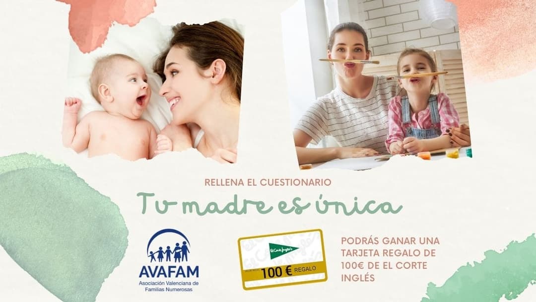 Participa en el concurso «Tu madre es única»