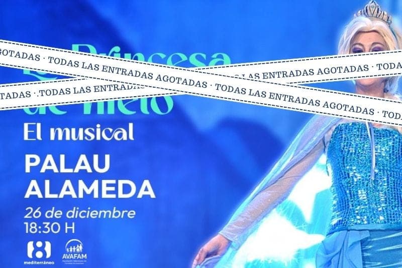 Disfruta en familia del musical «La Princesa de hielo» (TODAS LAS ENTRADAS AGOTADAS)