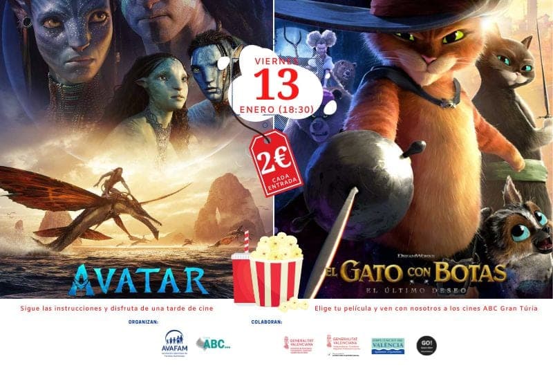 Cinema en família (Avatar i El gat amb botes)