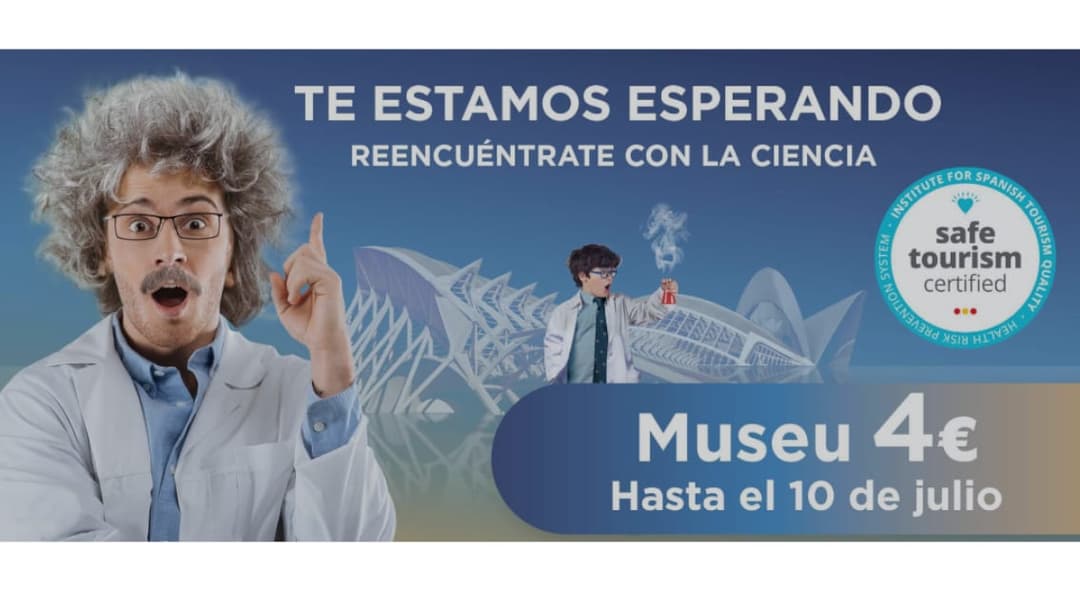 Aprovecha el descuento en las entradas para el Museo de las Ciencias