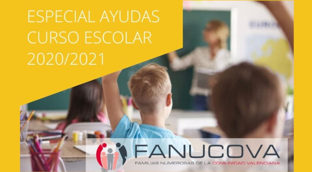 Especial ayudas curso escolar 2020/2021