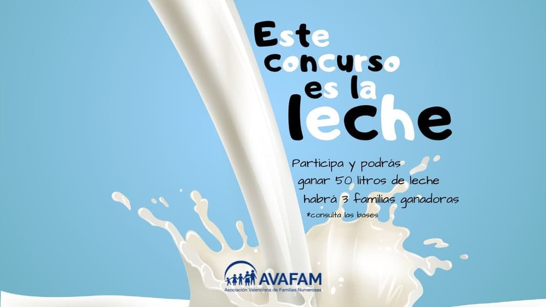 Participa i guanya 50 litres de llet