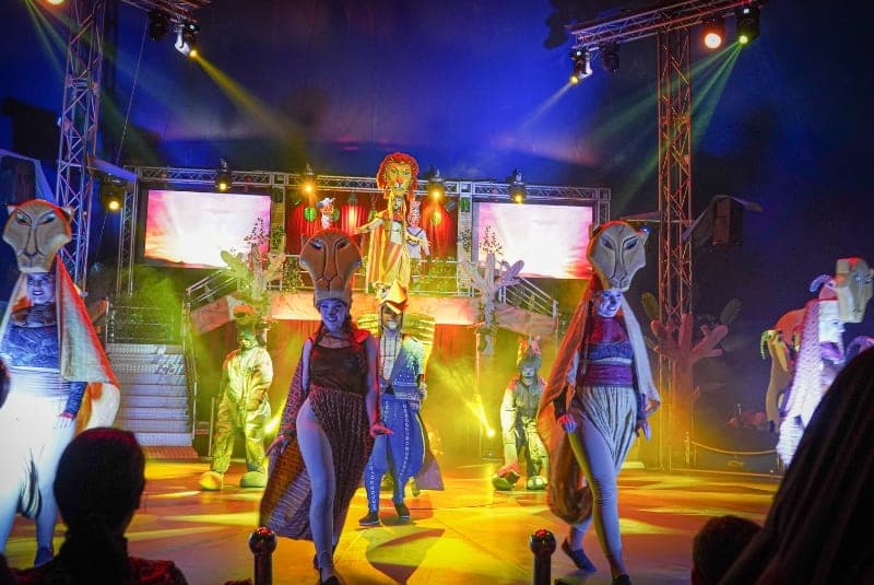 2.000 personas disfrutaron del circo en familia de Avafam