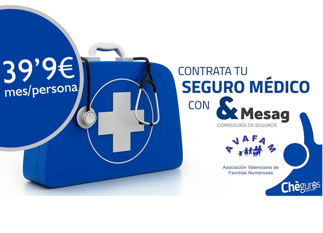 Aprovecha la oferta para tu seguro médico con Mesag