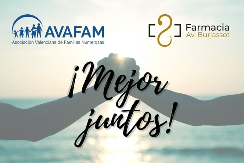La Farmacia Av. Burjassot al servicio de las familias numerosas