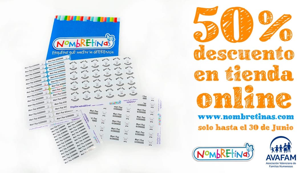 Nombretinas te ayuda a etiquetar cualquier cosa