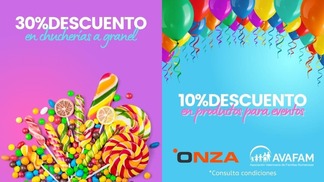 ONZA endulza la vida de las Familias Numerosas