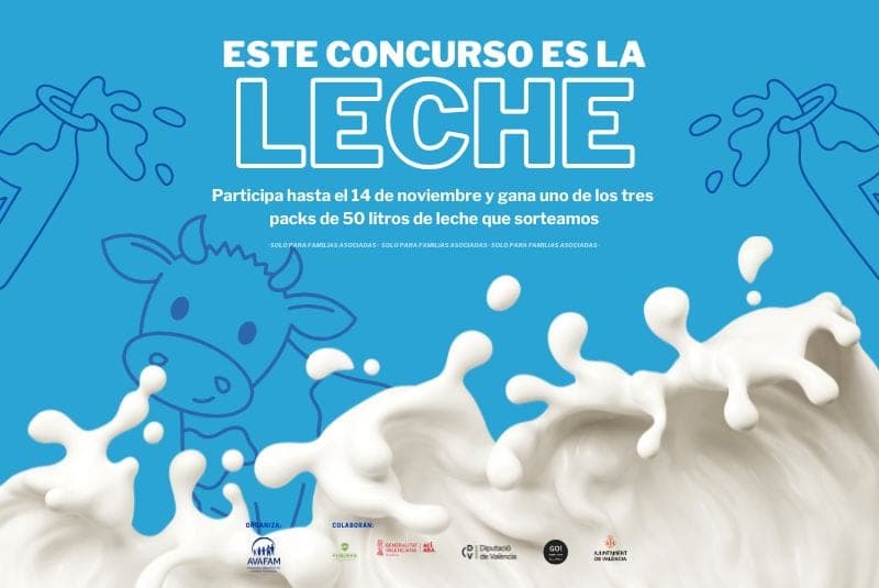 Gana 50 litros de leche para tu familia