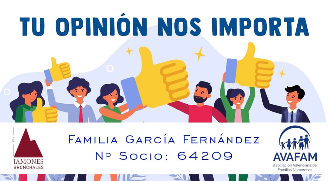 Ya tenemos familia ganadora del Jamón de Teruel, por rellenar la encuesta de satisfacción