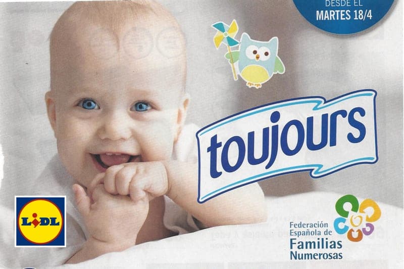LIDL promoción en Pañales