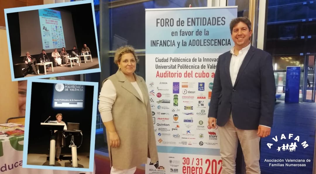 AVAFAM organiza y participa activamente en el Foro de Entidades en Favor de la Infancia y la Adolescencia