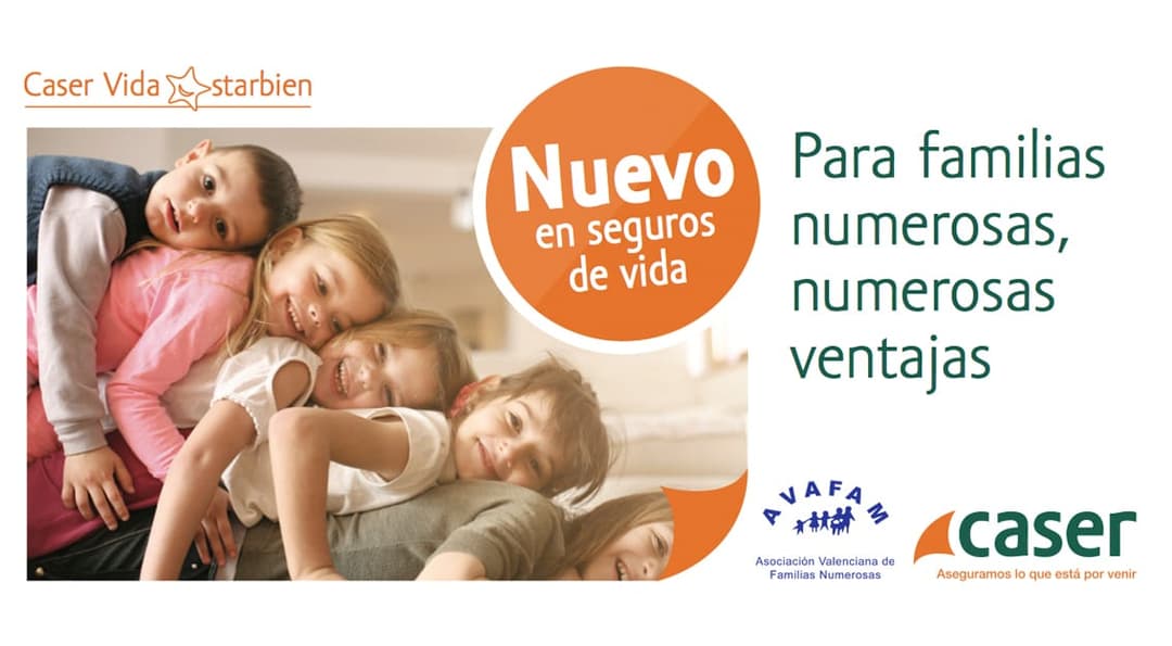 Para familias numerosas, numerosas ventajas