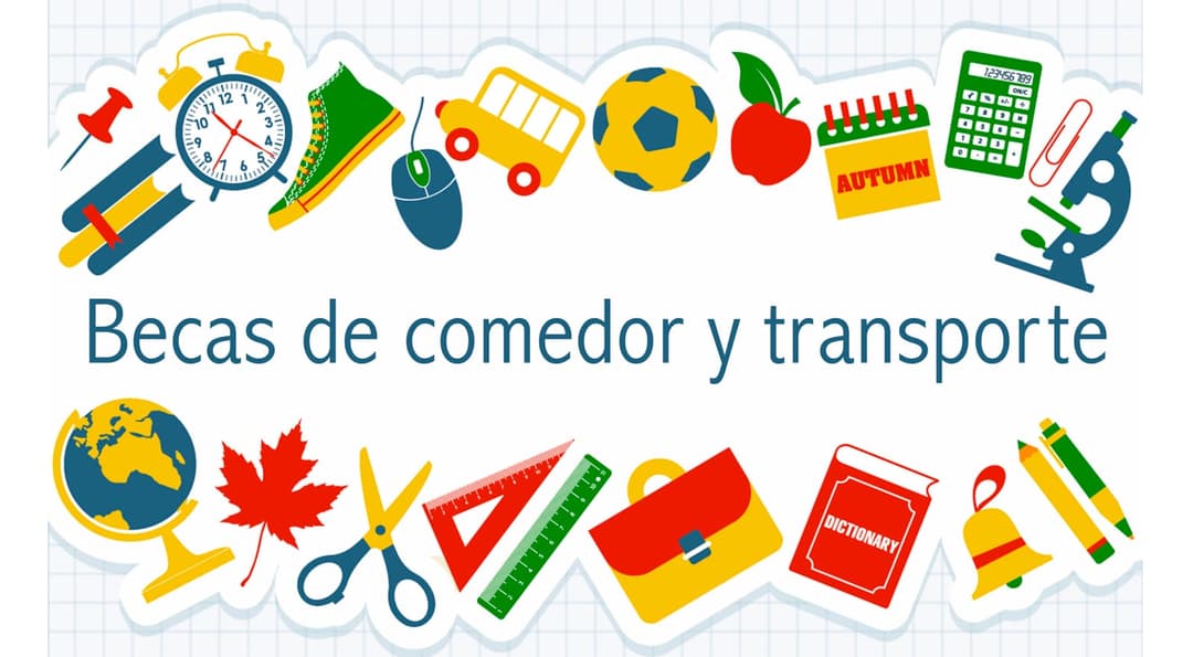 Plazo abierto para la solicitud de Becas Comedor y Transporte