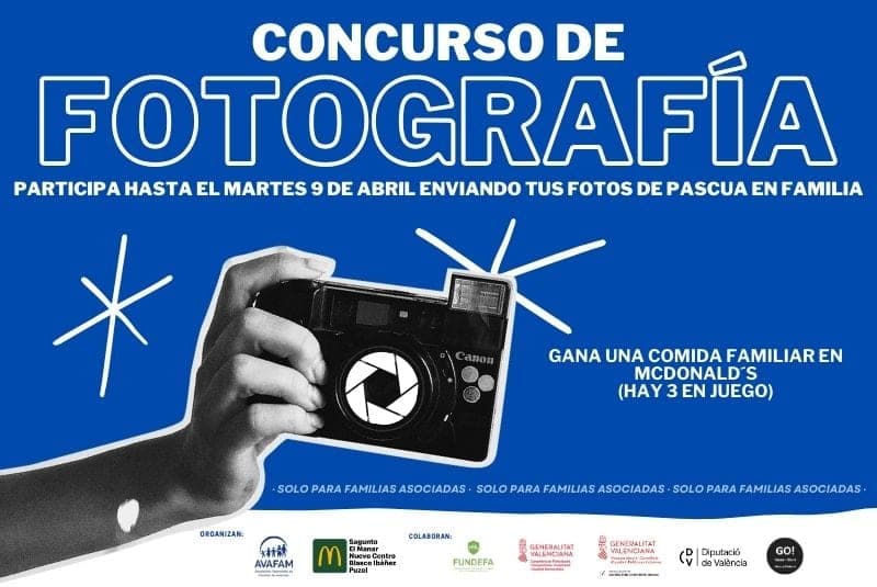 Participa en el concurso de fotografía de pascua en familia
