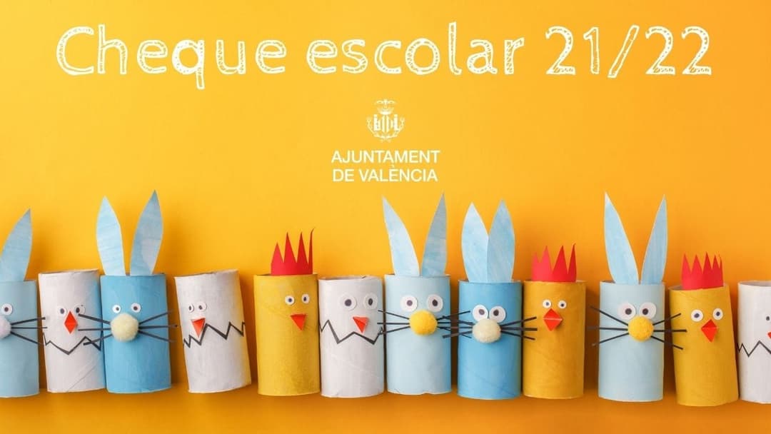 Convocatoria de ayudas cheque escolar para el curso 20/21