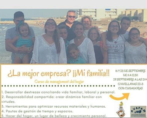 ¿La mejor empresa? Mi Familia. Curso de Management del hogar