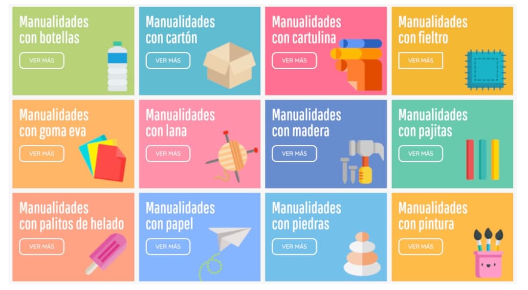 Manualidades fáciles para todas las edades