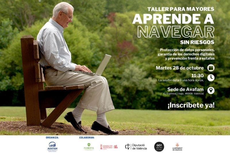 Participa en esta charla sobre consejos para usar Internet con seguridad