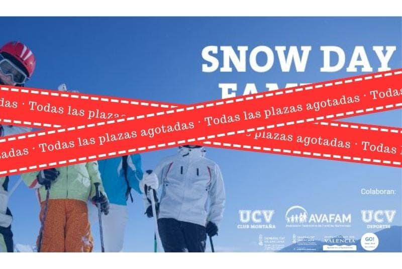 Snow Day Familiar (Todas las plazas agotadas)