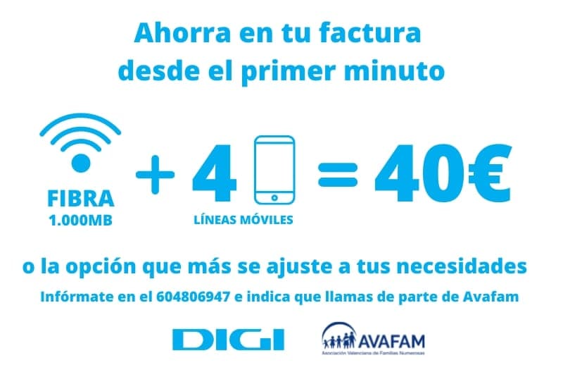 Si quieres ahorrar en tu factura de móvil e internet, DIGI te lo pone fácil