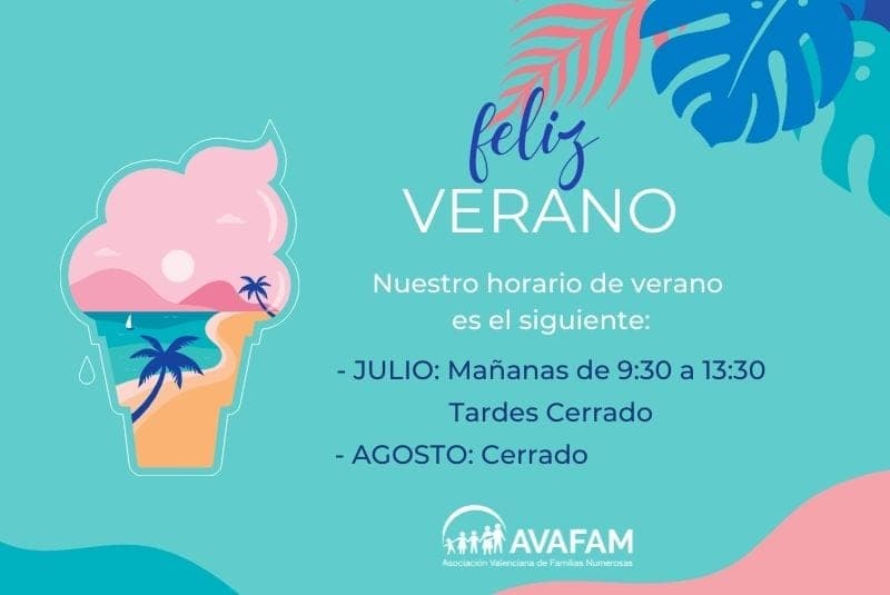 Horario de atención verano 22