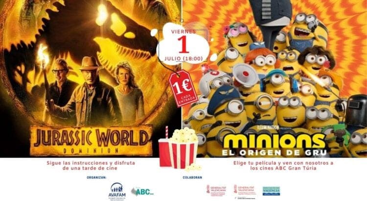 Ven a pasar una tarde de cine con Avafam