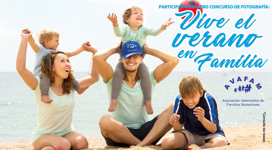 Estas son las fotografías ganadoras del Concurso «Vive el verano en familia»
