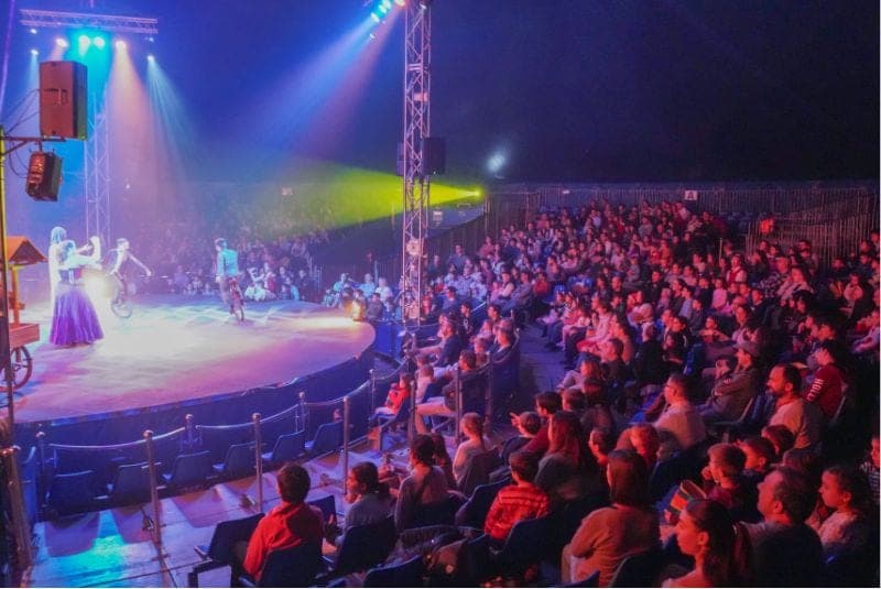 Circo en Familia de Avafam: Un clásico solidario que acerca a dos mil socios al espectáculo de Aladdin