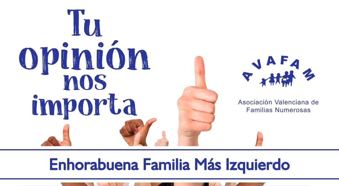 Ya tenemos familia ganadora de la encuesta de satisfacción